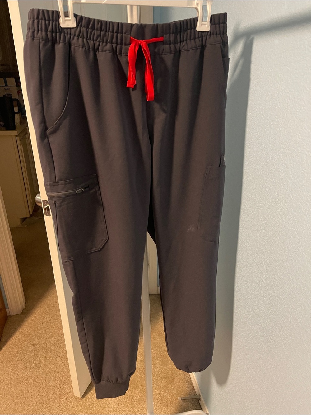 FIGS charcoal gray joggers